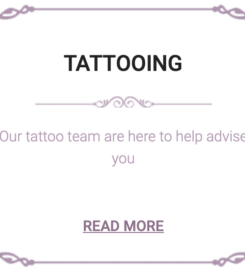 Ornate Piercing and Tattoos