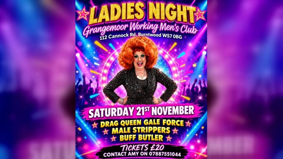Ladies Night at Grangemoor Working Men’s Club